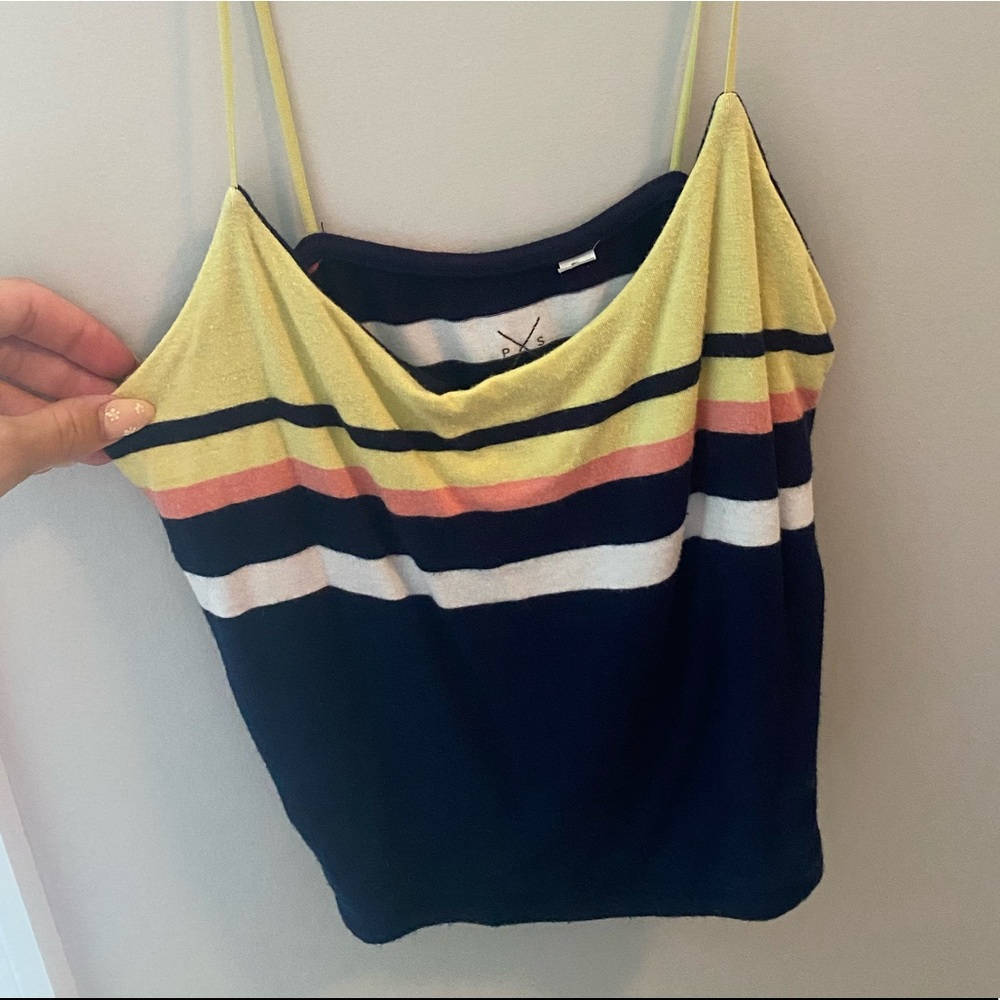Pacsun basic stripe tank top